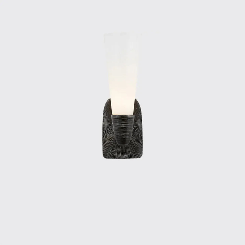 Elegant Glass Wall-Mounted Vanity Light for Bathroom Art Deco