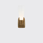 Elegant Glass Wall-Mounted Vanity Light for Bathroom Art Deco