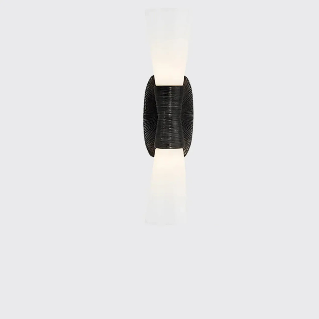Elegant Glass Wall-Mounted Vanity Light for Bathroom Art Deco