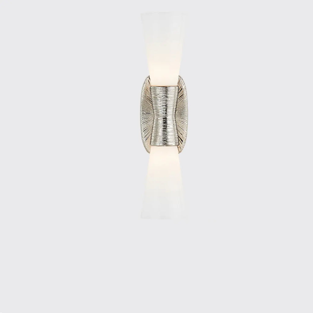 Elegant Glass Wall-Mounted Vanity Light for Bathroom Art Deco