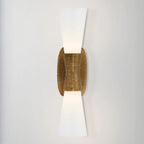 Elegant Glass Wall-Mounted Vanity Light for Bathroom Art Deco