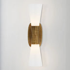 Elegant Glass Wall-Mounted Vanity Light for Bathroom Art Deco