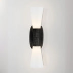 Elegant Glass Wall-Mounted Vanity Light for Bathroom Art Deco