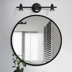 Bathroom Industrial Vanity Mirror Light in Geometric Style