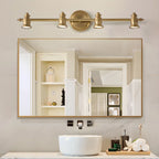 Bathroom Industrial Vanity Mirror Light in Geometric Style