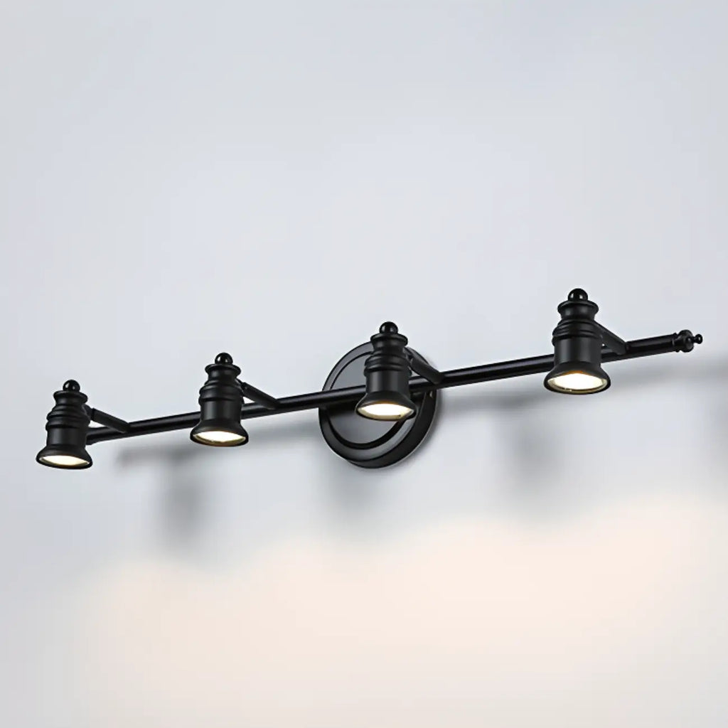 Bathroom Industrial Vanity Mirror Light in Geometric Style
