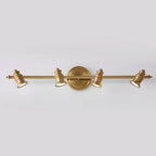 Bathroom Industrial Vanity Mirror Light in Geometric Style