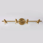Bathroom Industrial Vanity Mirror Light in Geometric Style