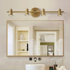 Bathroom Industrial Vanity Mirror Light in Geometric Style