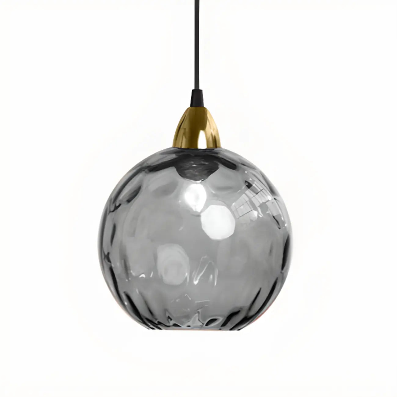 Artistic Stained Glass Globe Pendant Light for Dining Room