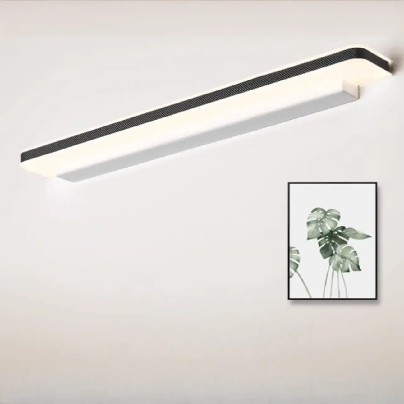 1-Light Geometric Polygonal Vanity Lights in Acrylic Design