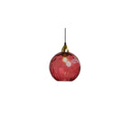 Artistic Stained Glass Globe Pendant Light for Dining Room