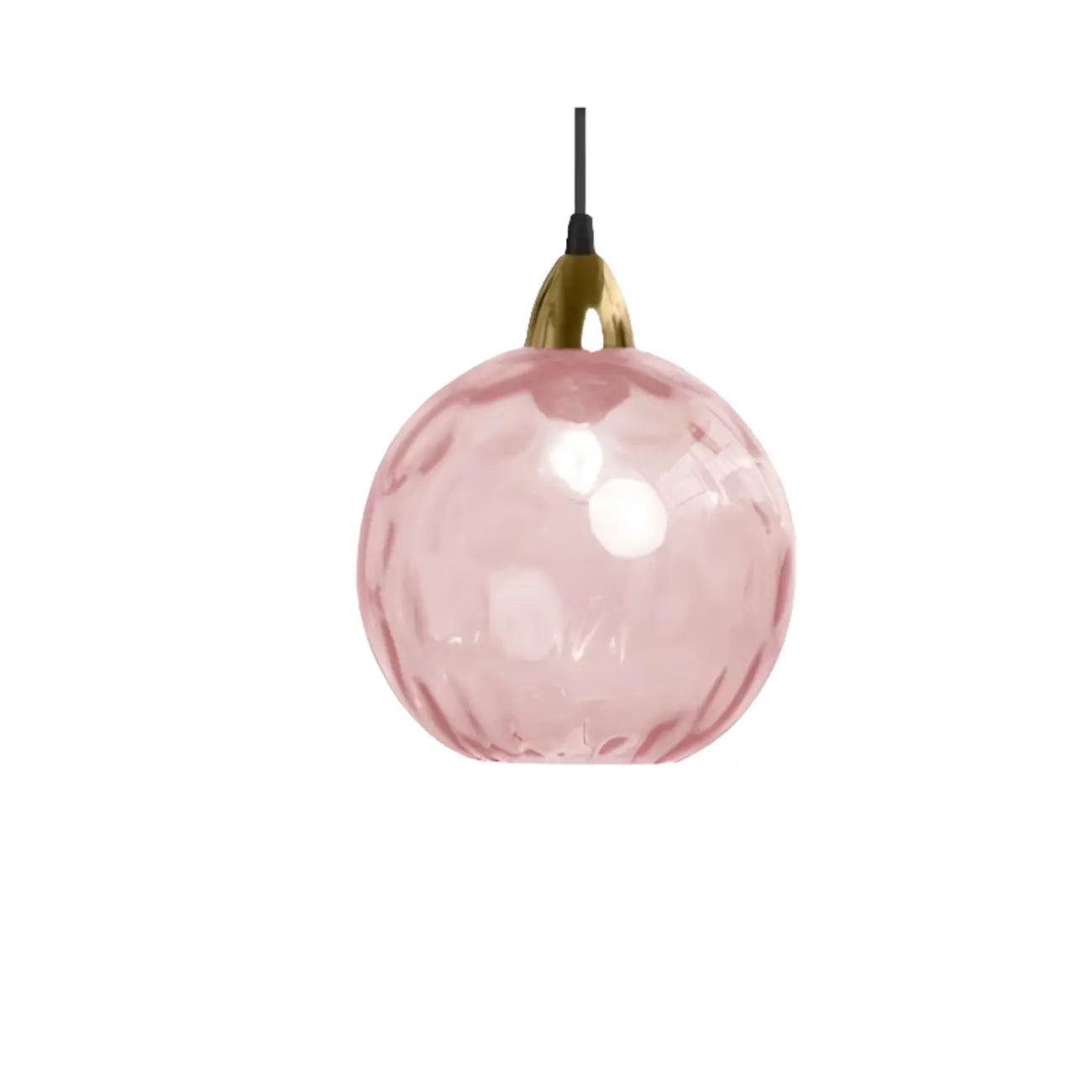 Artistic Stained Glass Globe Pendant Light for Dining Room