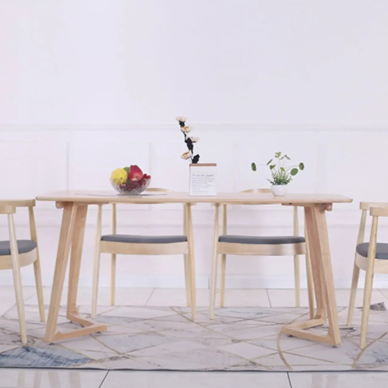 Brown Upholstered Dining Chair with Armrests