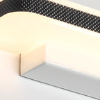 1-Light Geometric Polygonal Vanity Lights in Acrylic Design
