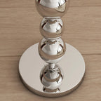 Decorative Modern Stacked Ball Floor Lamp with Fabric Shade