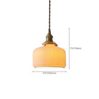 Elegant Classic Ceramic Pleated Cone Pendant Lamp for Living Room