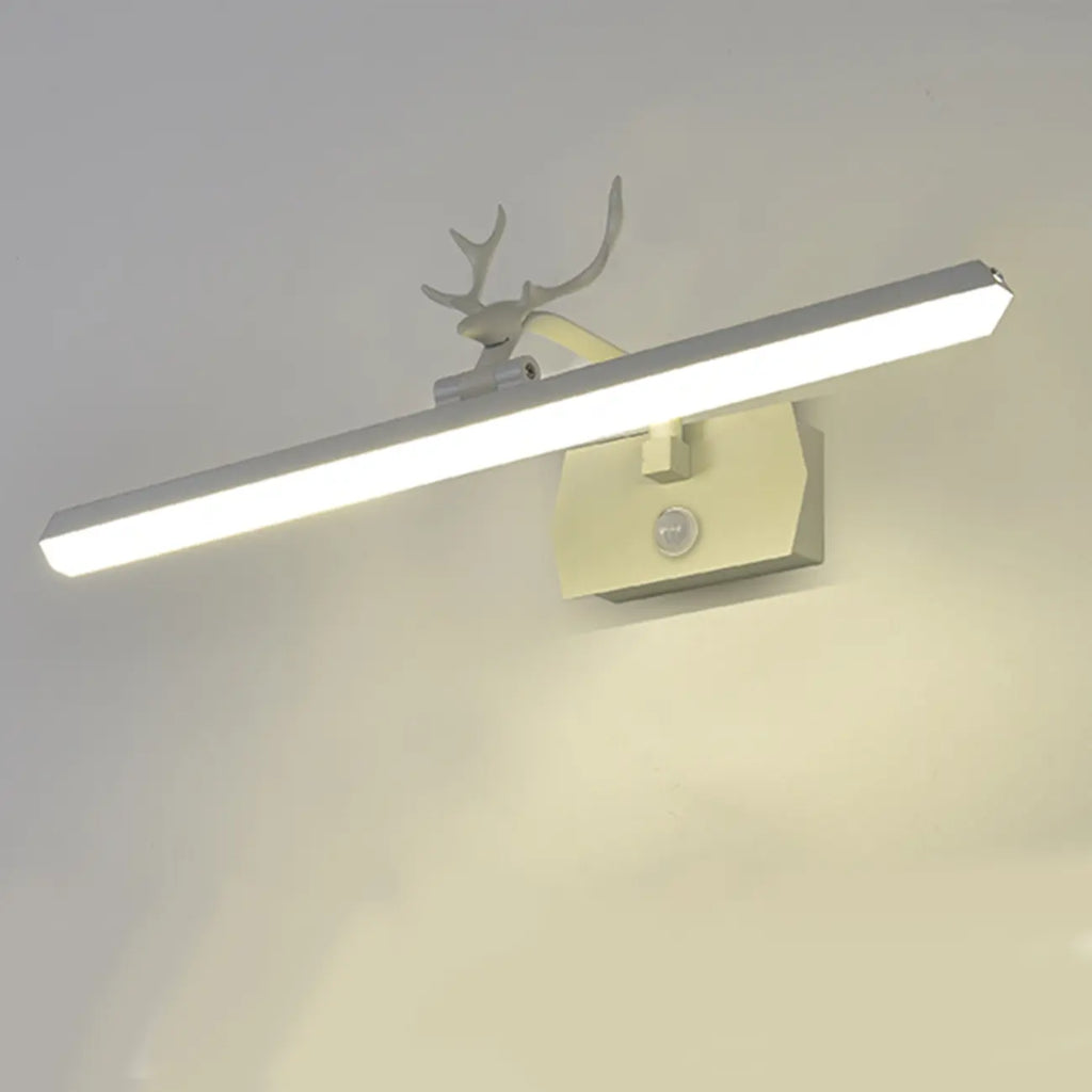Black LED Wall-Mounted Vanity Lights with Sleek Design