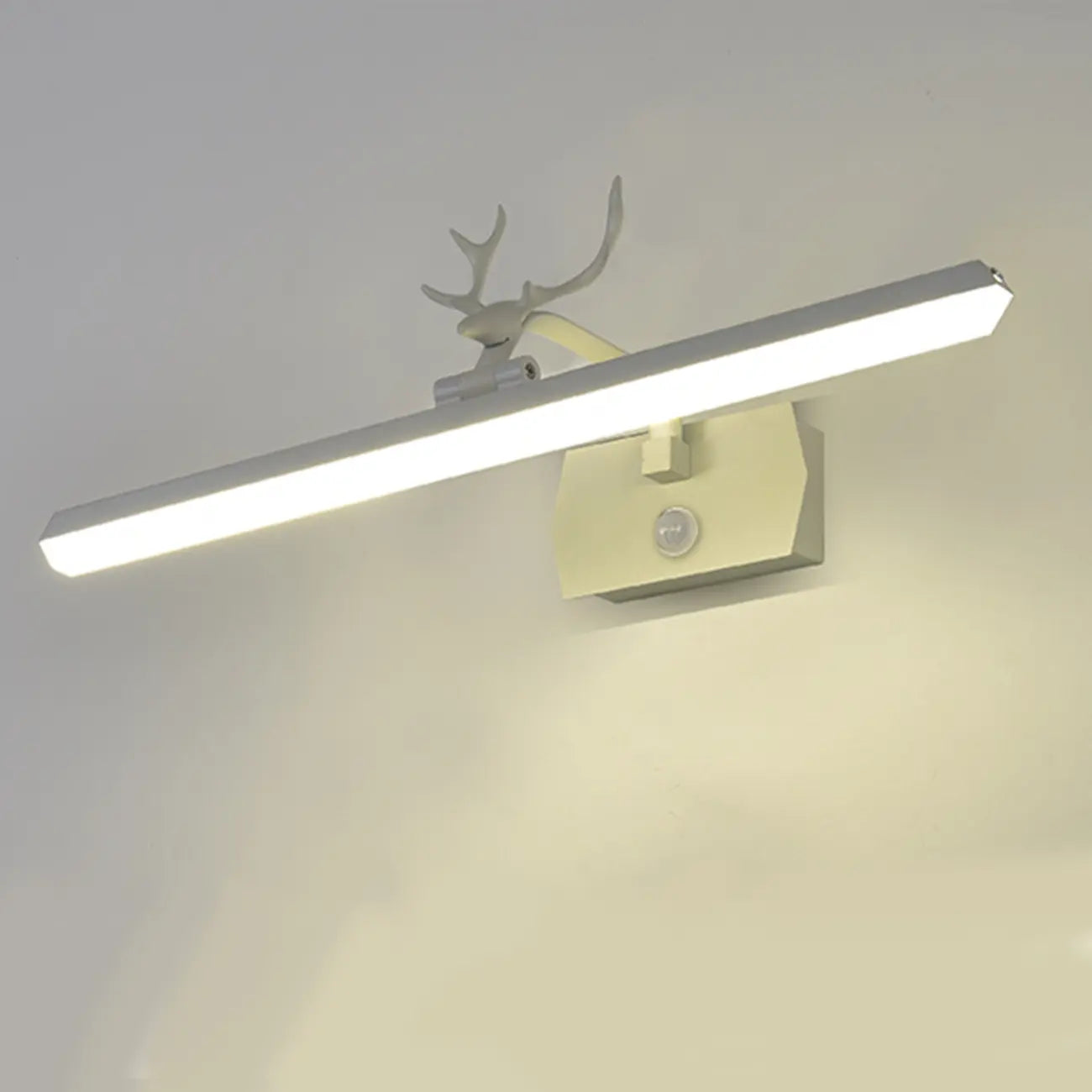 Black LED Wall-Mounted Vanity Lights with Sleek Design