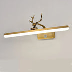 Black LED Wall-Mounted Vanity Lights with Sleek Design