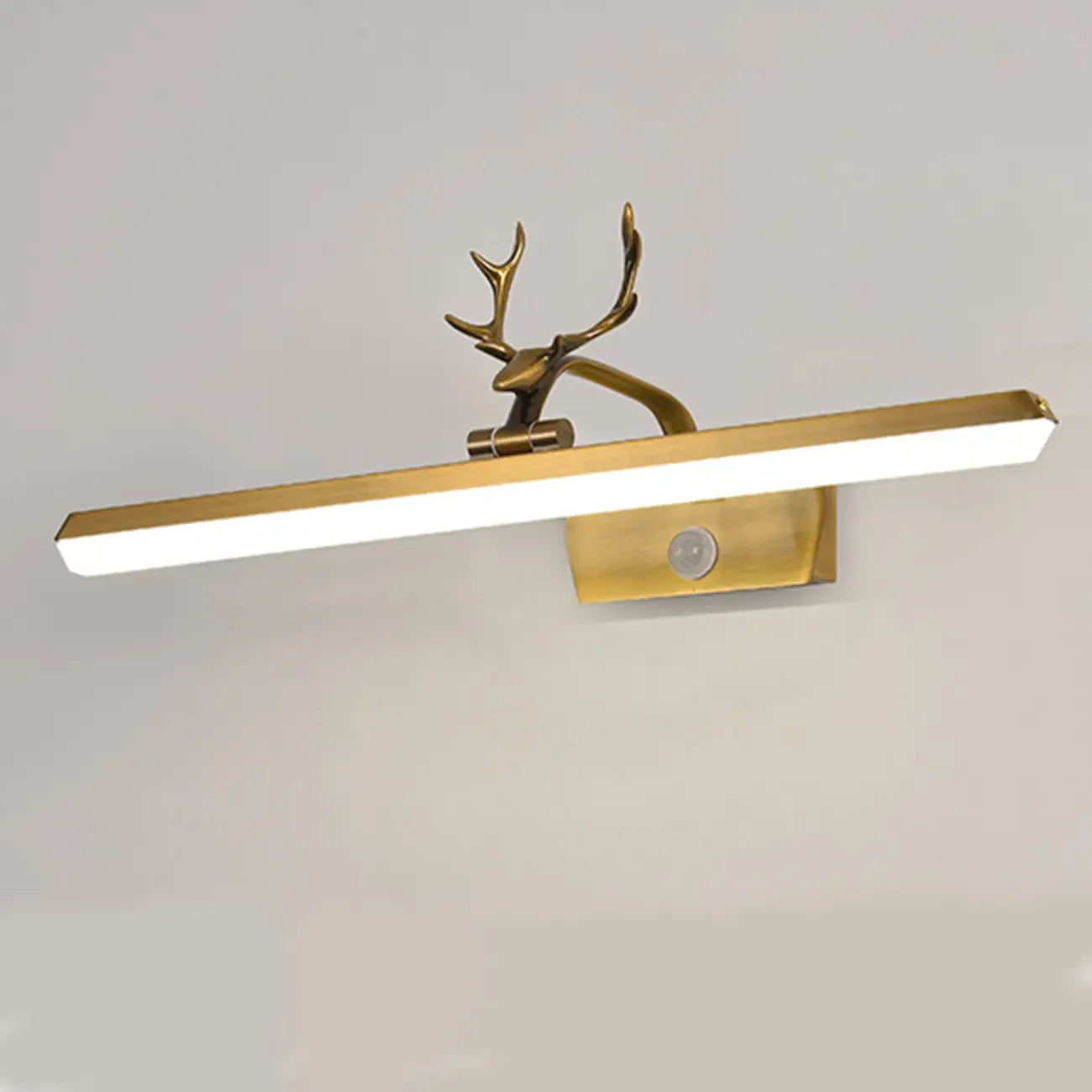 Black LED Wall-Mounted Vanity Lights with Sleek Design