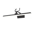 Black LED Wall-Mounted Vanity Lights with Sleek Design