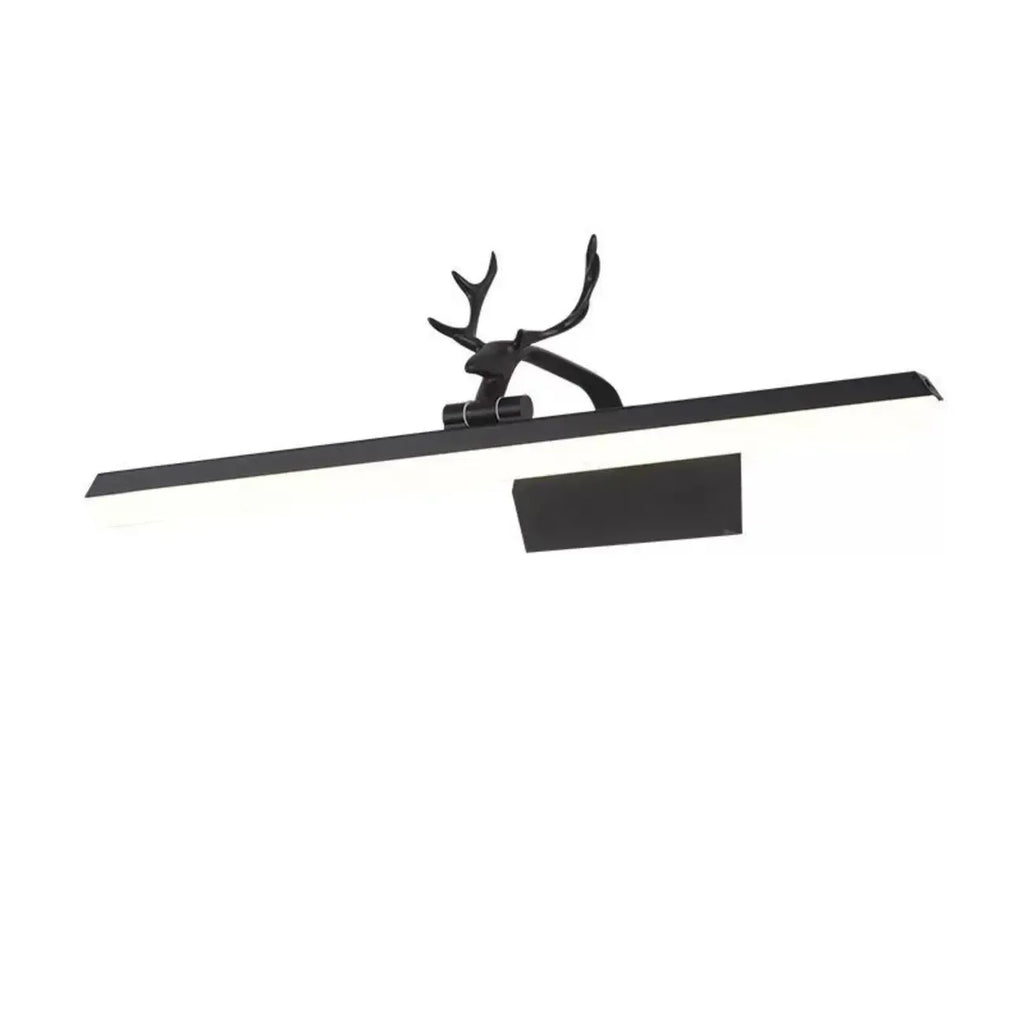 Black LED Wall-Mounted Vanity Lights with Sleek Design