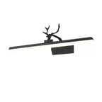 Black LED Wall-Mounted Vanity Lights with Sleek Design