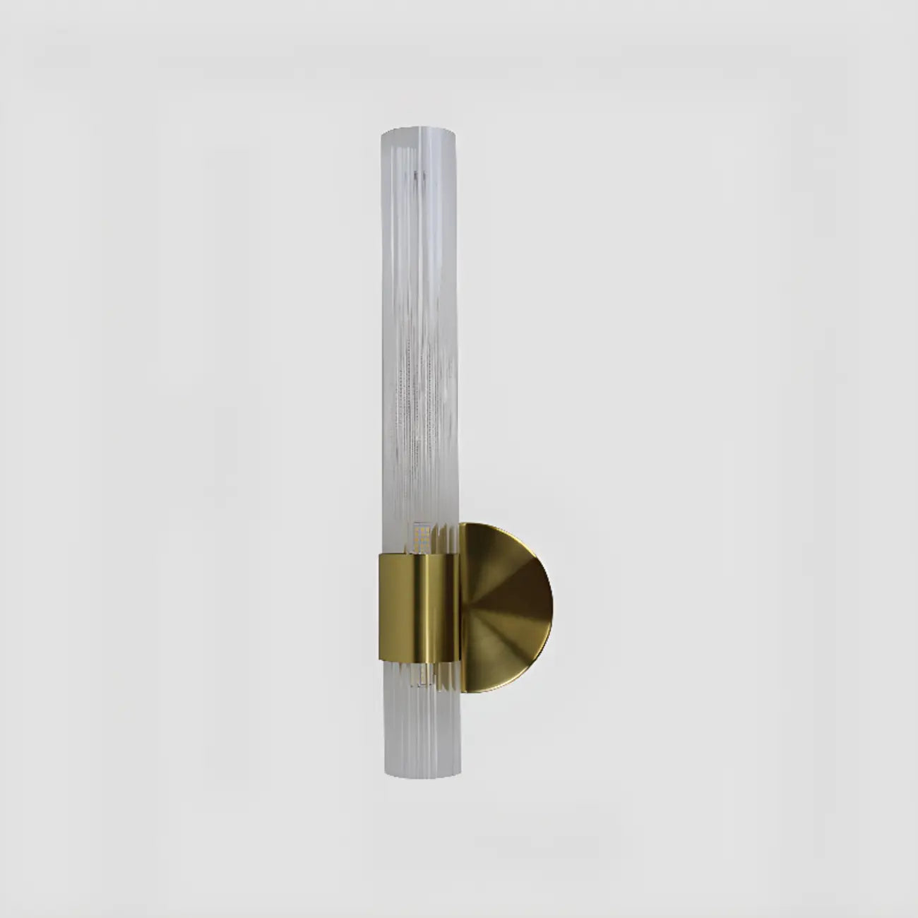 1-Light Minimalist Tube LED Vanity Light for Bathroom