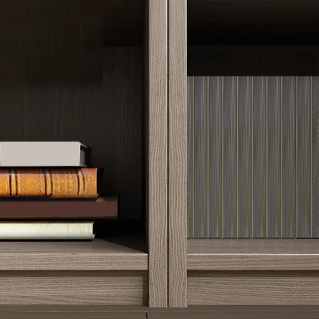 75 Stylish Wooden Bookcase with Cabinet for Home Office