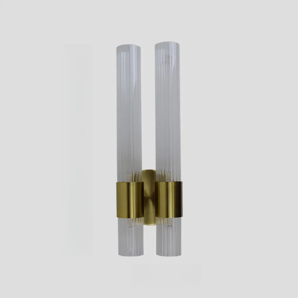 1-Light Minimalist Tube LED Vanity Light for Bathroom
