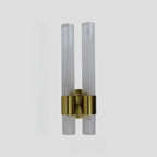 1-Light Minimalist Tube LED Vanity Light for Bathroom