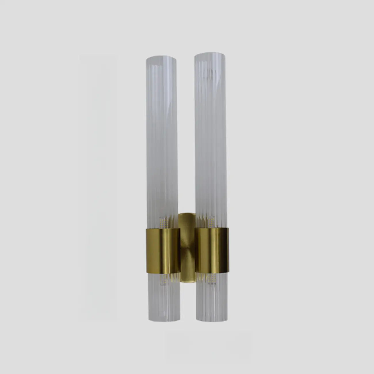 1-Light Minimalist Tube LED Vanity Light for Bathroom