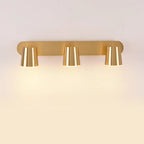 Bathroom Modern Vanity Light with Metal Lampshade