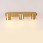 Bathroom Modern Vanity Light with Metal Lampshade