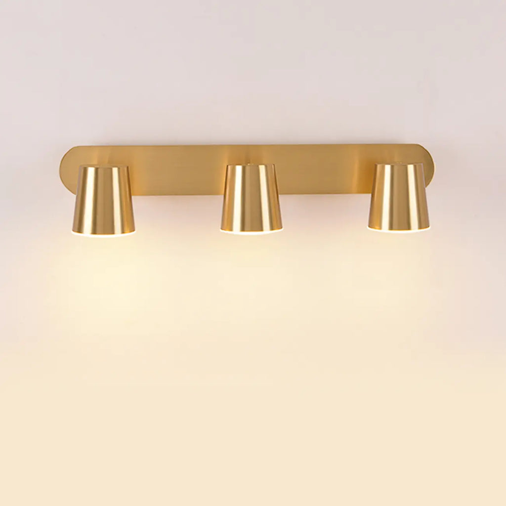 Bathroom Modern Vanity Light with Metal Lampshade