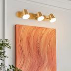 Bathroom Modern Vanity Light with Metal Lampshade