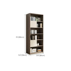 75 Stylish Wooden Bookcase with Cabinet for Home Office
