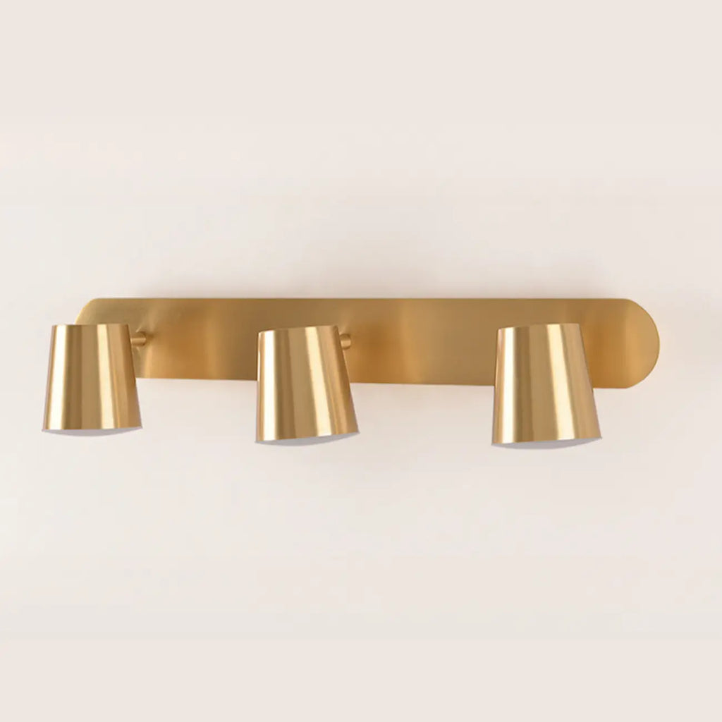 Bathroom Modern Vanity Light with Metal Lampshade
