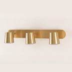 Bathroom Modern Vanity Light with Metal Lampshade