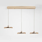 3 Light Metal Round Shape Modern Island Pendant Light