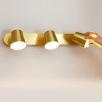 Bathroom Modern Vanity Light with Metal Lampshade