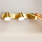 Bathroom Modern Vanity Light with Metal Lampshade
