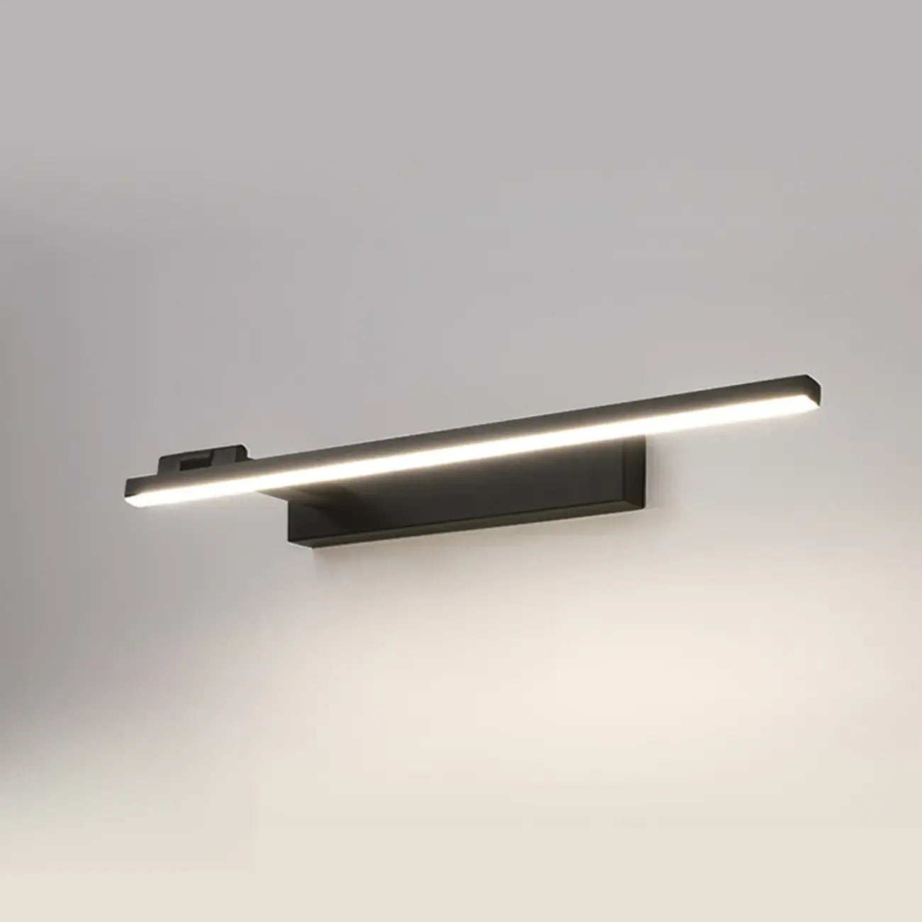 31.5 Simplistic Black Linear Strip Bathroom Vanity Lights