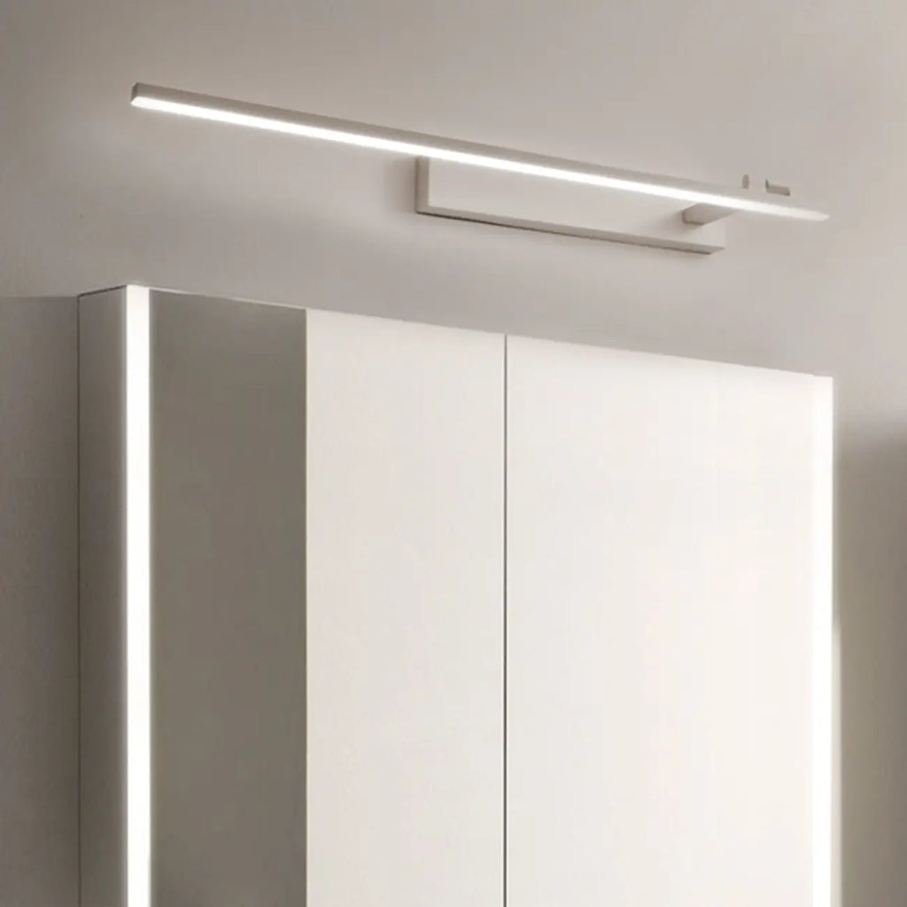 31.5 Simplistic Black Linear Strip Bathroom Vanity Lights