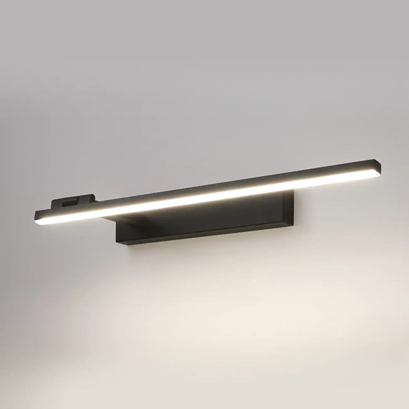 31.5 Simplistic Black Linear Strip Bathroom Vanity Lights