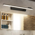 31.5 Simplistic Black Linear Strip Bathroom Vanity Lights