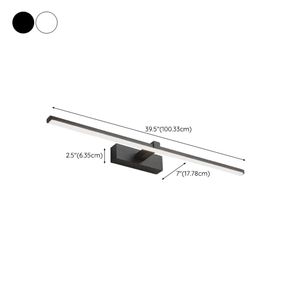 Contemporary Bathroom Wall-Mounted Vanity Lights with Shade