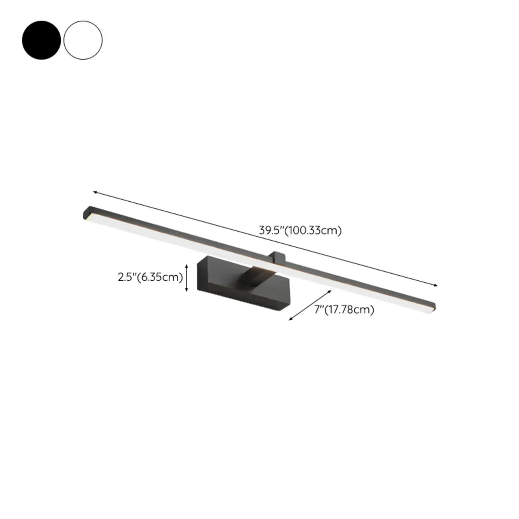 Contemporary Bathroom Wall-Mounted Vanity Lights with Shade