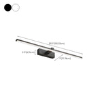 Contemporary Bathroom Wall-Mounted Vanity Lights with Shade